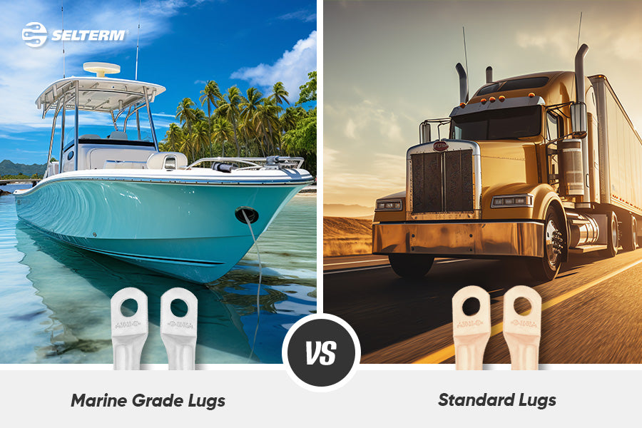 Marine Grade Lugs vs Standard Lugs: What’s the Real Difference?