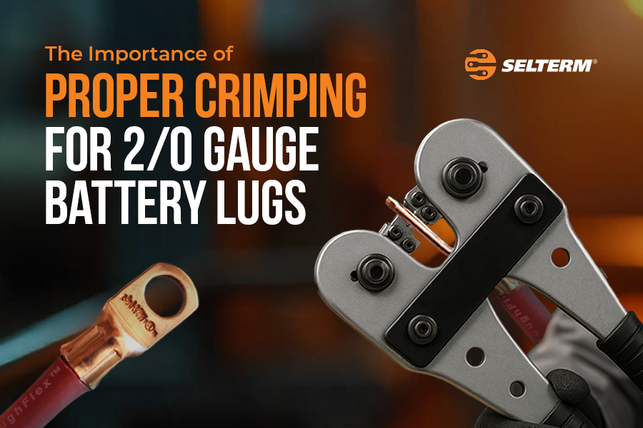 The Importance of Proper Crimping for 2/0 Gauge Battery Lugs