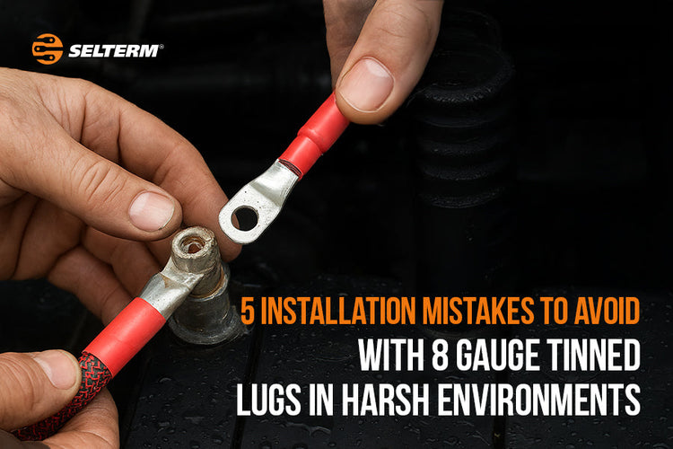 5 Installation Mistakes to Avoid With 8 Gauge Tinned Copper Lugs – SELTERM