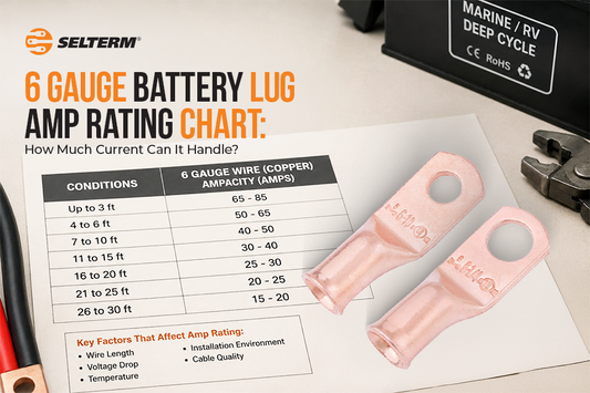 6 Gauge Battery Lug Amp Rating Chart: How Much Current Can It Handle?