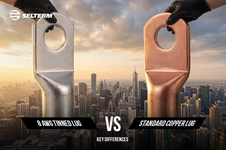 8 AWG Tinned Lug vs Standard Copper Lug: Key Differences
