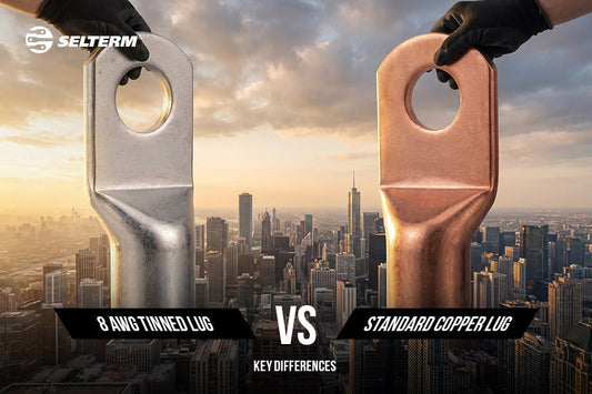 8 AWG Tinned Lug vs Standard Copper Lug: Key Differences