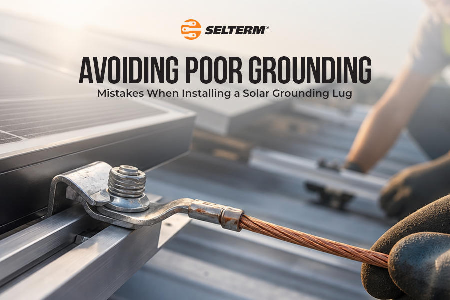 Avoiding Poor Grounding: Mistakes When Installing a Solar Grounding Lug