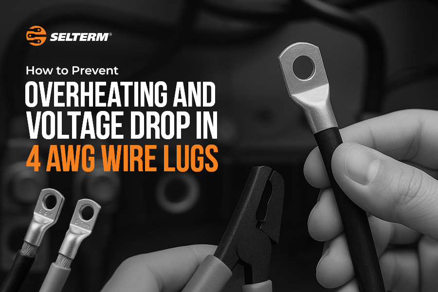 How to Prevent Overheating and Voltage Drop in 4 AWG Wire Lugs