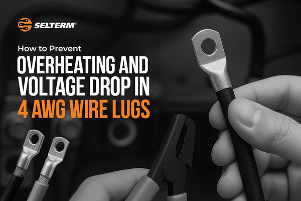 How to Prevent Overheating and Voltage Drop in 4 AWG Wire Lugs
