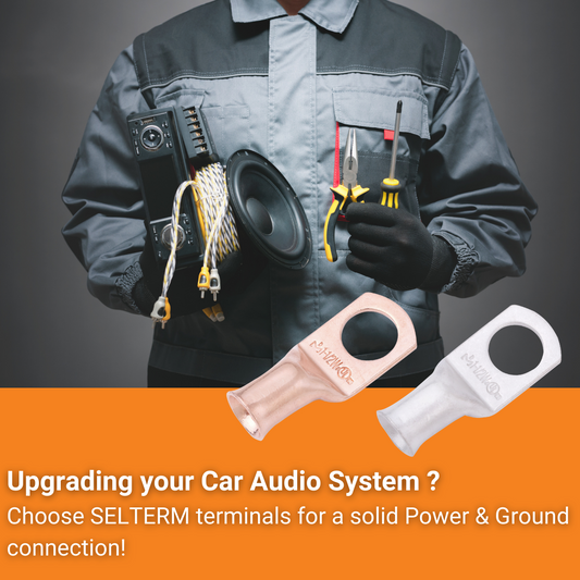 Ring Terminals for Audio Power & Ground Cables
