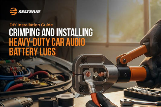 DIY Installation Guide: Crimping and Installing Heavy-Duty Car Audio Battery Lugs