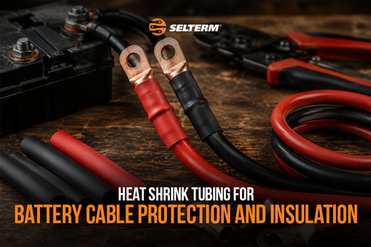 Heat Shrink Tubing for Battery Cable Protection and Insulation