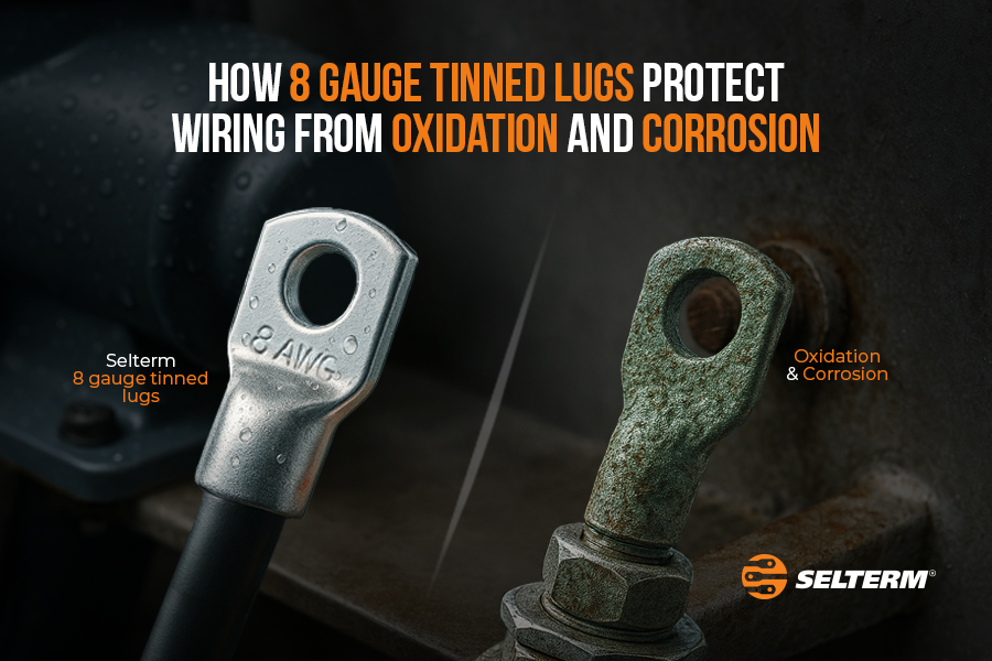 How 8 Gauge Tinned Lugs Protect Wiring from Oxidation and Corrosion