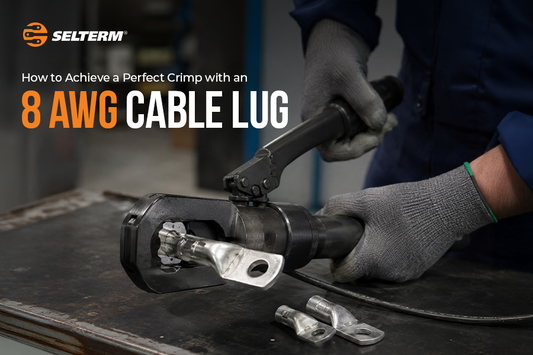 How to Achieve a Perfect Crimp with an 8 AWG Cable Lug