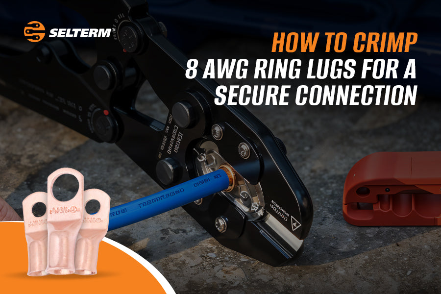 How to Crimp 8 AWG Ring Lugs for a Secure Connection