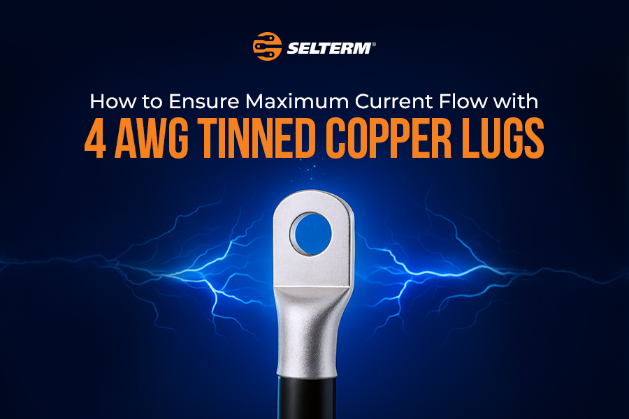 How to Ensure Maximum Current Flow with 4 AWG Tinned Copper Lugs