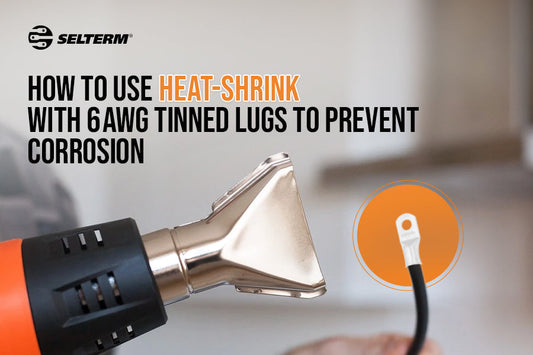 How To Use Heat-Shrink With 6 AWG Tinned Lugs To Prevent Corrosion