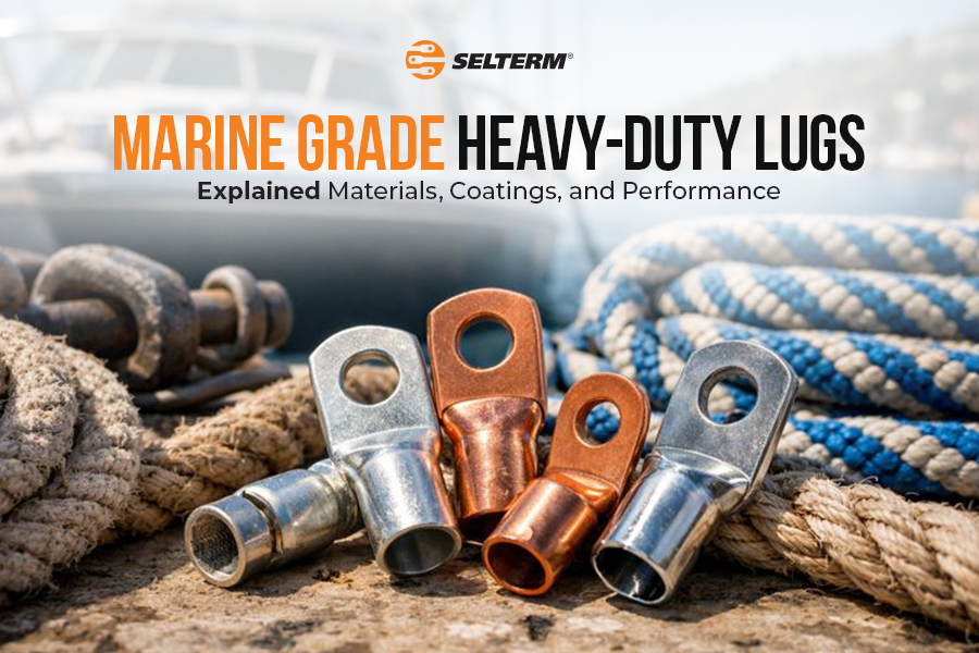 Marine Grade Heavy-Duty Lugs Explained: Materials, Coatings, and Performance