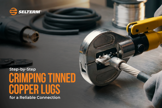 Step-by-Step: Crimping Tinned Copper Lugs for a Reliable Connection