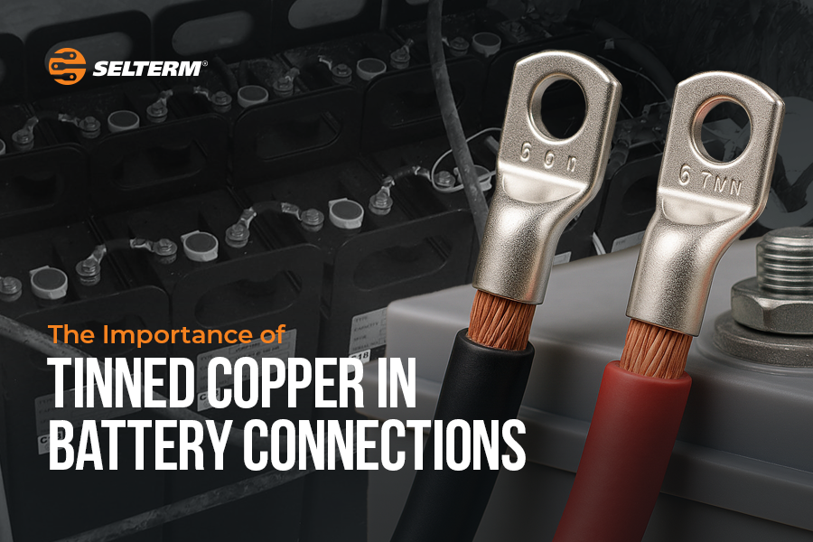 Tinned Copper Lugs in Reliable Battery