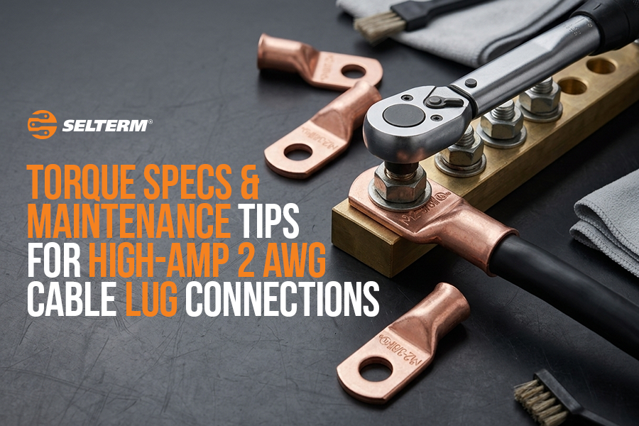 Torque Specs and Maintenance Tips for High-Amp 2 AWG Cable Lug Connections