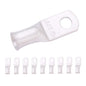 6 AWG (6 Gauge) #10 Stud, Tinned Copper Battery Cable Ends, Wire Lugs, Marine Grade, MD0610P