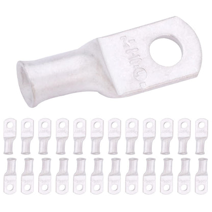 8 AWG (8 Gauge) #10 Stud, Tinned Copper Battery Cable Ends, Wire Lugs, Marine Grade, MD0810P
