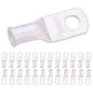 8 AWG (8 Gauge) #10 Stud, Tinned Copper Battery Cable Ends, Wire Lugs, Marine Grade, MD0810P