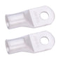 4/0 AWG (0000 Gauge) 3/8" Stud, Tinned Copper Battery Cable Ends, Wire Lugs, Marine Grade, MD4038P