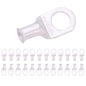 4 AWG (4 Gauge) 1/2" Stud, Tinned Copper Battery Cable Ends, Wire Lugs, Marine Grade, MD0412PX