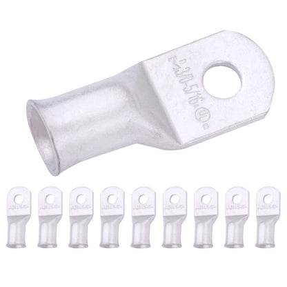 3/0 AWG (000 Gauge) 5/16" Stud, Tinned Copper Battery Cable Ends, Wire Lugs, Marine Grade, MD3056P