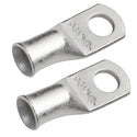 2 AWG (2 Gauge) 5/16" Stud, Tinned Copper Battery Cable Ends, Wire Lugs, Marine Grade, MD0256P