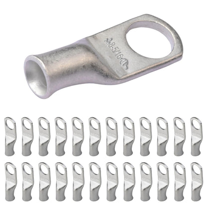 8 AWG (8 Gauge) 5/16" Stud, Tinned Copper Battery Cable Ends, Wire Lugs, Marine Grade, MD0856P