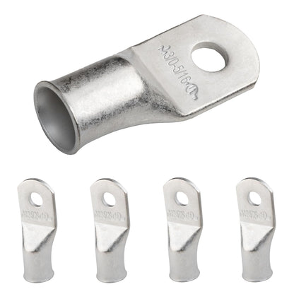 3/0 AWG (000 Gauge) 5/16" Stud, Tinned Copper Battery Cable Ends, Wire Lugs, Marine Grade, MD3056P