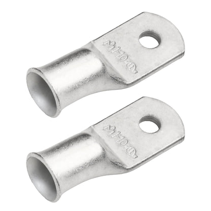 1AWG (1 Gauge) #10 Stud, Tinned Copper Battery Cable Ends, Wire Lugs, Marine Grade, MD0110P