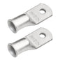 1AWG (1 Gauge) #10 Stud, Tinned Copper Battery Cable Ends, Wire Lugs, Marine Grade, MD0110P