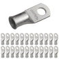 1AWG (1 Gauge) 5/16" Stud, Tinned Copper Battery Cable Ends, Wire Lugs, Marine Grade, MD0156P