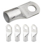 4/0 AWG (0000 Gauge) 1/2" Stud, Tinned Copper Battery Cable Ends, Wire Lugs, Marine Grade, MD4012P