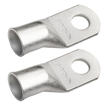 4/0 AWG (0000 Gauge) (XL), 1/2" Stud, Tinned Copper Battery Cable Ends, Wire Lugs, Marine Grade, MD4012PXL