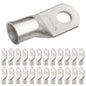 4/0 AWG (0000 Gauge) (XL), 1/2" Stud, Tinned Copper Battery Cable Ends, Wire Lugs, Marine Grade, MD4012PXL