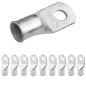 3/0 AWG (000 Gauge) 3/8" Stud, Tinned Copper Battery Cable Ends, Wire Lugs, Marine Grade, MD3038P