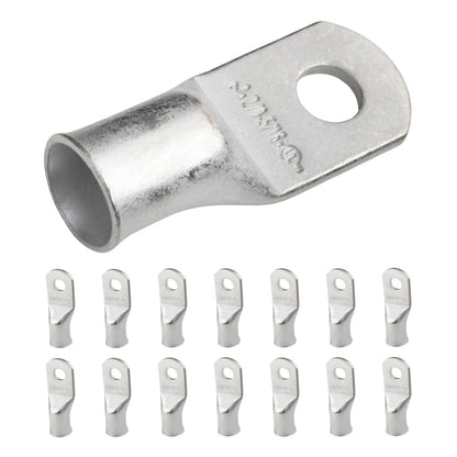 2/0 AWG (00 Gauge) 5/16" Stud, Tinned Copper Battery Cable Ends, Wire Lugs, Marine Grade, MD2056P