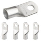 4/0 AWG (0000 Gauge) (XL), 1/2" Stud, Tinned Copper Battery Cable Ends, Wire Lugs, Marine Grade, MD4012PXL