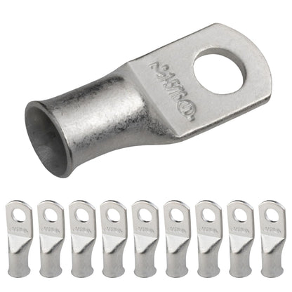 1AWG (1 Gauge) 5/16" Stud, Tinned Copper Battery Cable Ends, Wire Lugs, Marine Grade, MD0156P