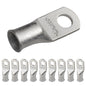 1AWG (1 Gauge) 5/16" Stud, Tinned Copper Battery Cable Ends, Wire Lugs, Marine Grade, MD0156P