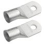 4/0 AWG (0000 Gauge) (XL), 3/8" Stud, Tinned Copper Battery Cable Ends, Wire Lugs, Marine Grade, MD4038PXL