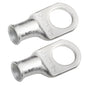4 AWG (4 Gauge) 1/2" Stud, Tinned Copper Battery Cable Ends, Wire Lugs, Marine Grade, MD0412PX