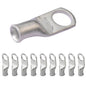 8 AWG (8 Gauge) 5/16" Stud, Tinned Copper Battery Cable Ends, Wire Lugs, Marine Grade, MD0856P