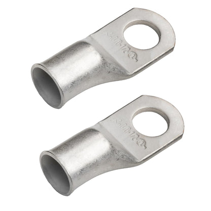3/0 AWG (000 Gauge) 1/2" Stud, Tinned Copper Battery Cable Ends, Wire Lugs, Marine Grade, MD3012P