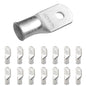 2/0 AWG (00 Gauge) 1/4" Stud, Tinned Copper Battery Cable Ends, Wire Lugs, Marine Grade, MD2014P