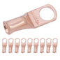 6 AWG (6 Gauge) 5/16" Stud, Bare Copper Battery Cable Ends, Wire Lugs, Heavy Duty, MD0656U