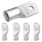 3/0 AWG (000 Gauge) 1/4" Stud, Tinned Copper Battery Cable Ends, Wire Lugs, Marine Grade, MD3014P