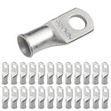 2 AWG (2 Gauge) 5/16" Stud, Tinned Copper Battery Cable Ends, Wire Lugs, Marine Grade, MD0256P