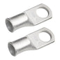 2 AWG (2 Gauge) 3/8" Stud, Tinned Copper Battery Cable Ends, Wire Lugs, Marine Grade, MD0238P